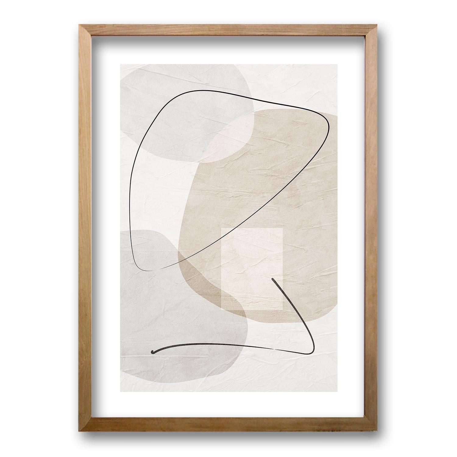 Cuadro Fragmentos y Lineas lV 70x50 CM-0