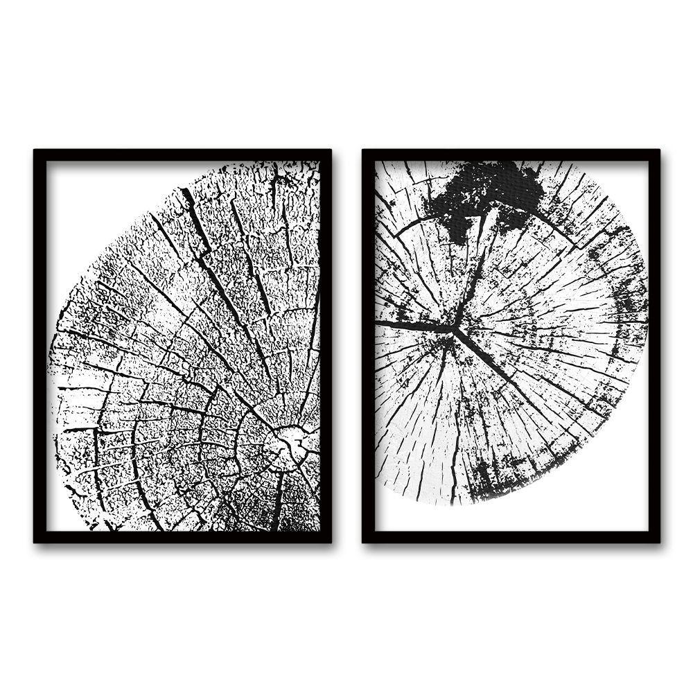 Cuadro Duo Núcleo Oscuro 70x50 CM-0