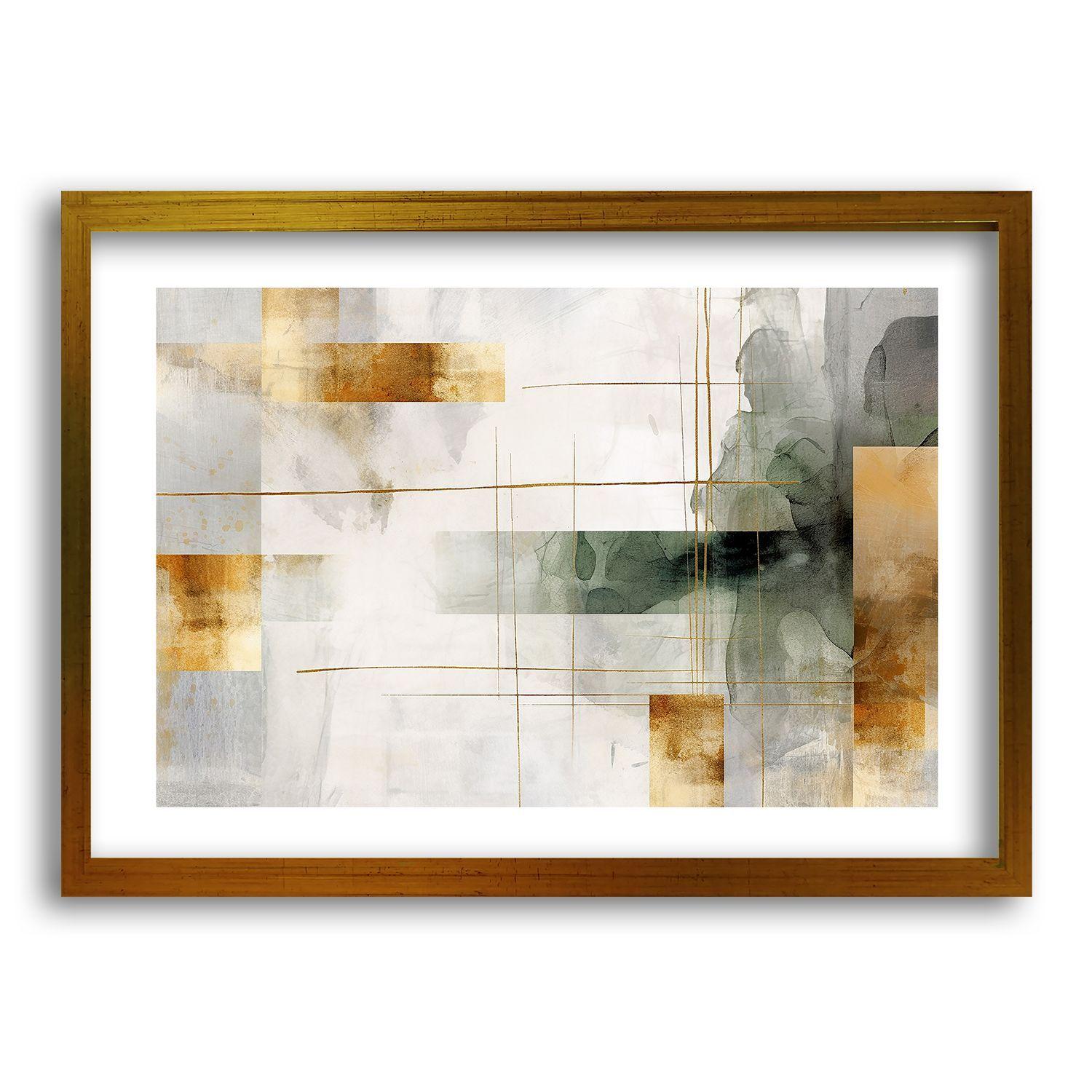 Cuadro Arte Cubico 70x50 CM-0
