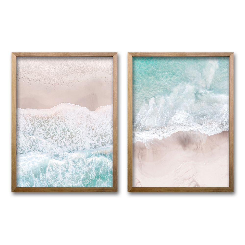 Cuadro Duo Tranquilidad Costera 70x50 CM-0