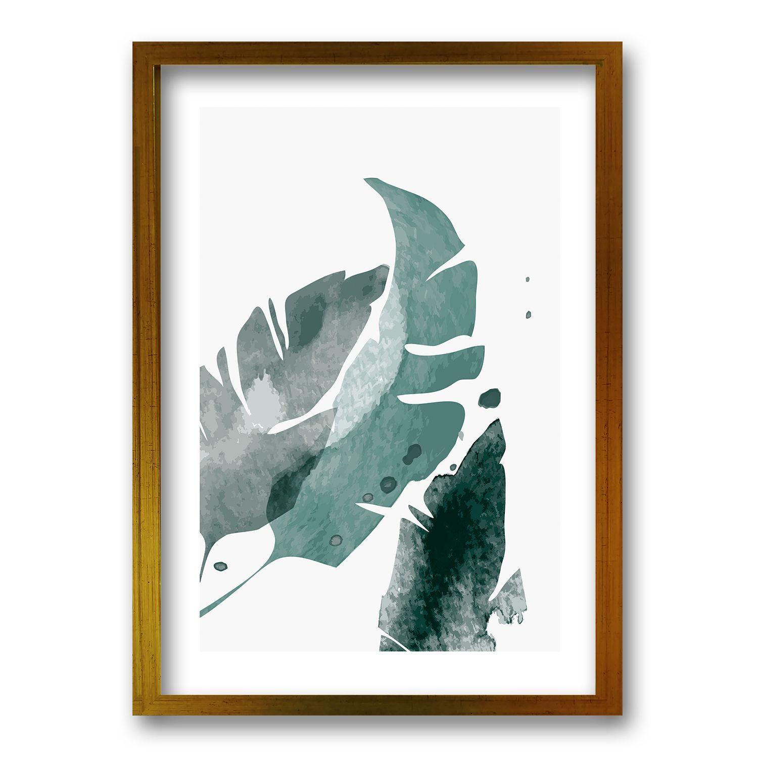 Cuadro Armonía Botánica Enmarcada ll 70x50 CM-0