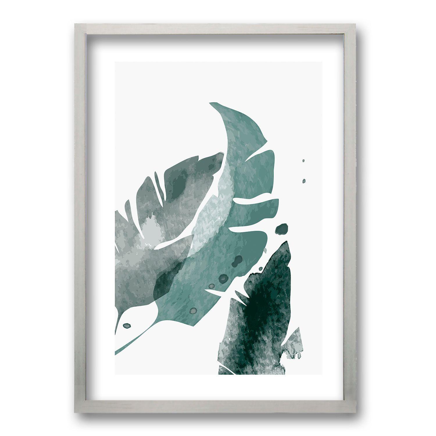 Cuadro Armonía Botánica Enmarcada ll 70x50 CM-0