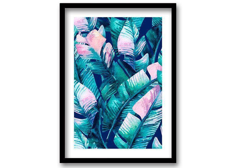 Cuadro ilustración Tropico - 50x35 cm-0