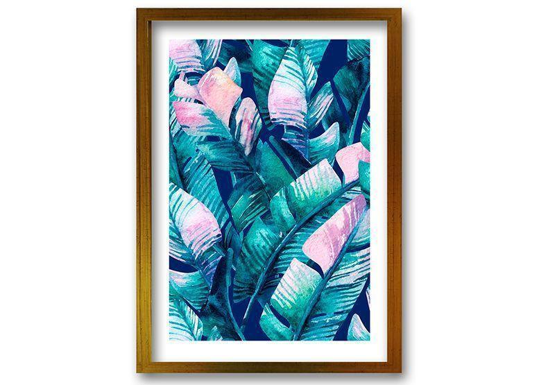 Cuadro ilustración Tropico - 50x35 cm-0