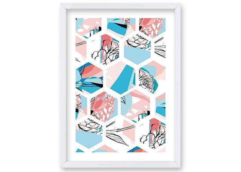 Cuadro 50x35 cm ilustración Colmena-0