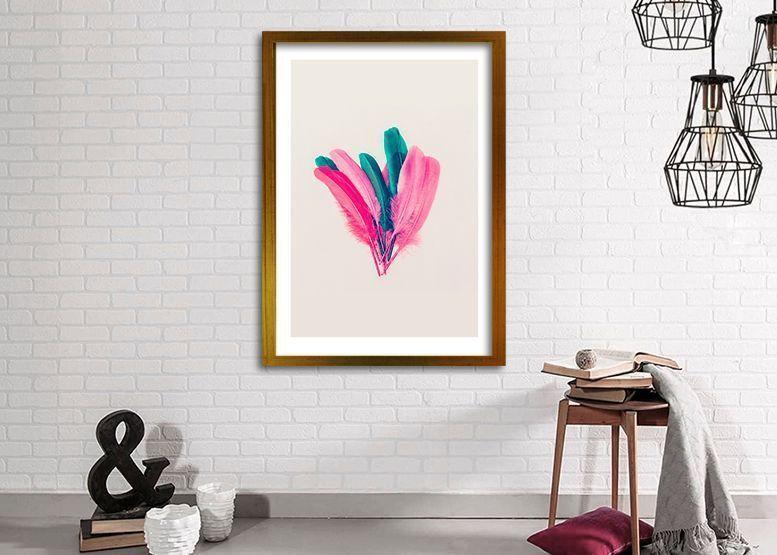 Cuadro 70x50 cm ilustración Plumarte-1