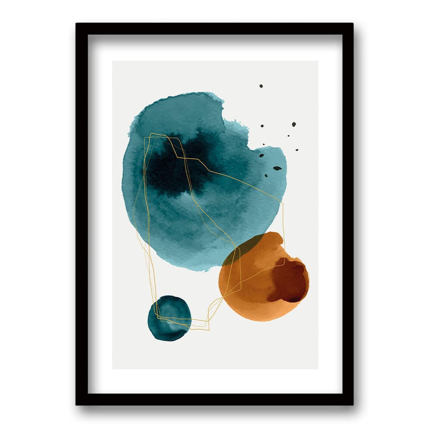 Cuadro Turquoise III-0