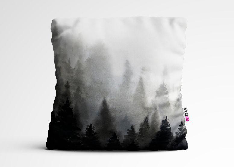 Cojin 45x45 cm ilustración Bosque-0