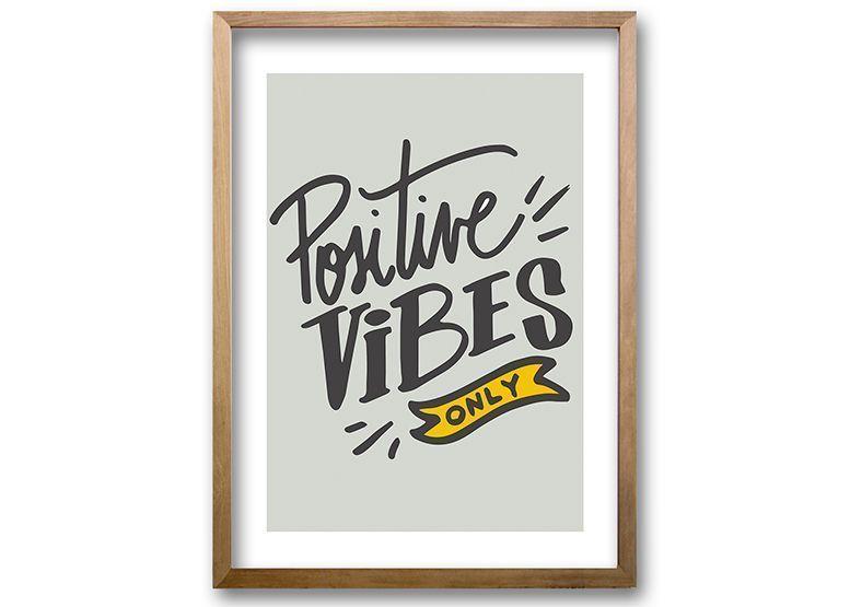 Cuadro 40x30 cm ilustración Positivo-0