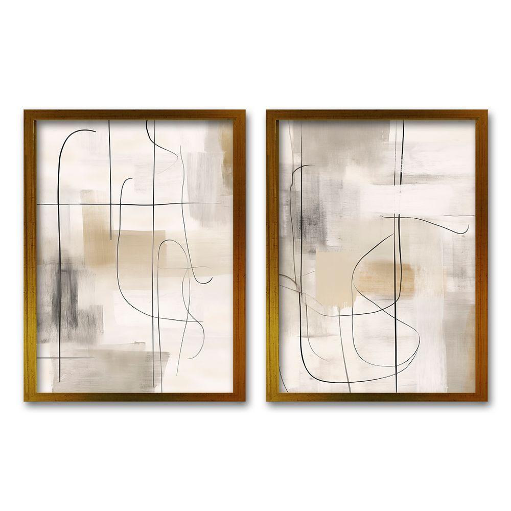 Cuadro Duo Contraste Gradual 70x50 CM-0