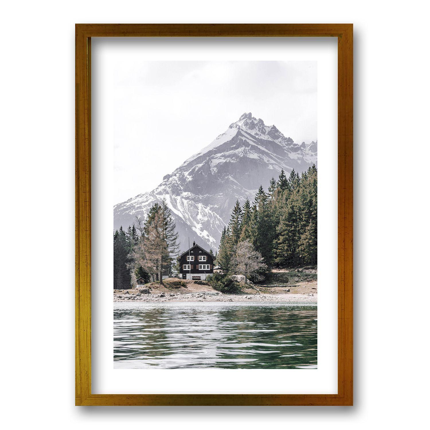 Cuadro Refugio Natural l 70x50 CM-0