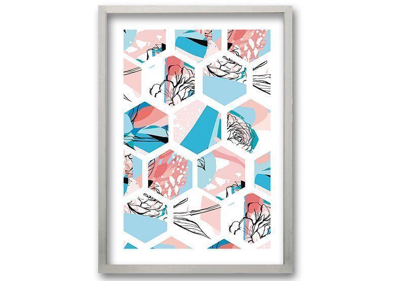 Cuadro 50x35 cm ilustración Colmena-0