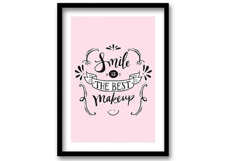 Cuadro 40x30 cm ilustración Sonrie-0