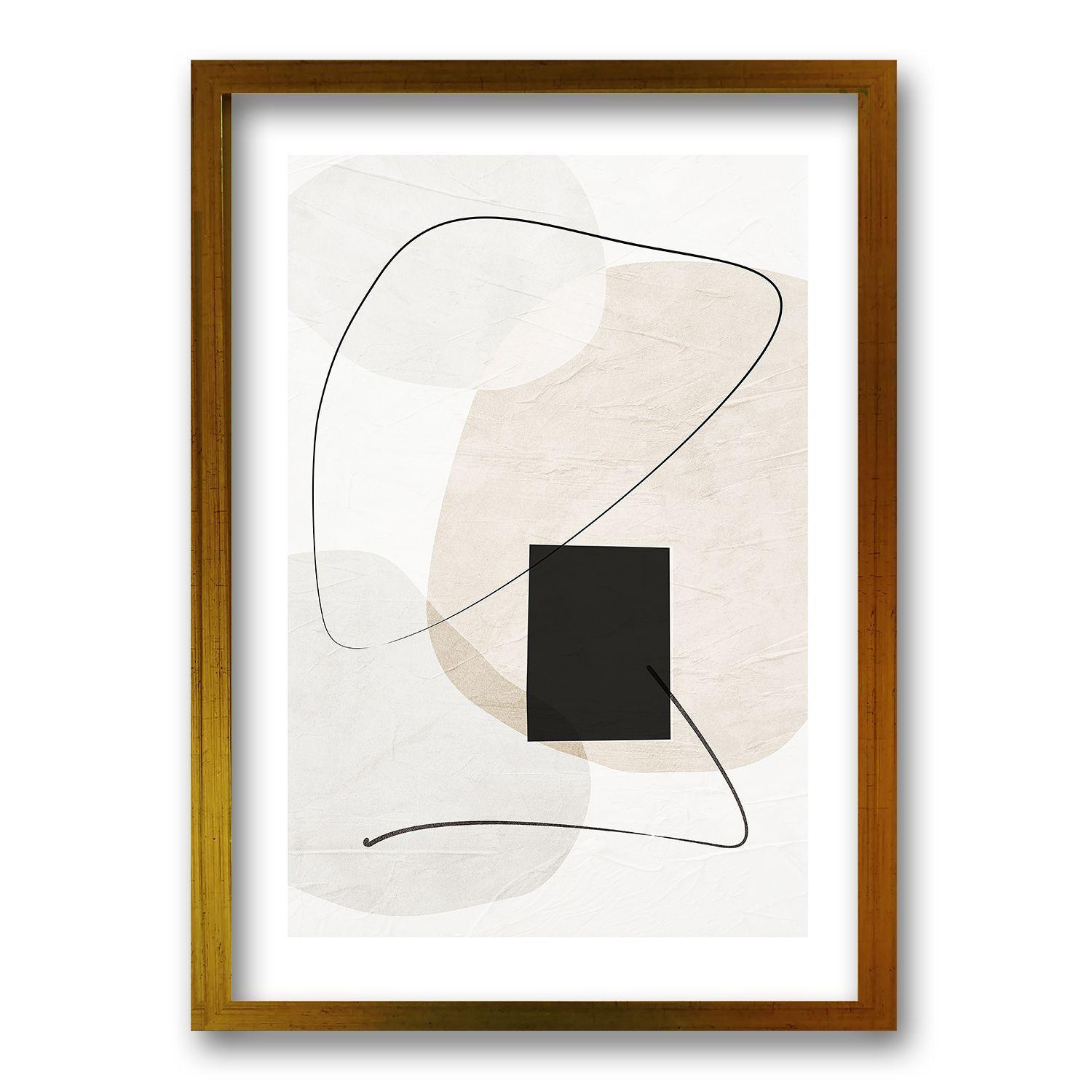 Cuadro Fragmentos y Lineas lll 70x50 CM-0