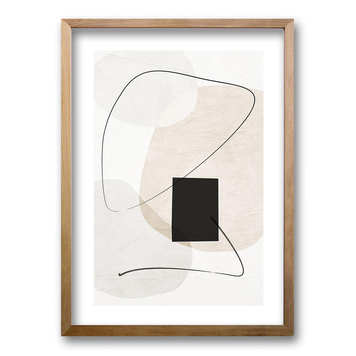 Cuadro Fragmentos y Lineas lll 70x50 CM-0