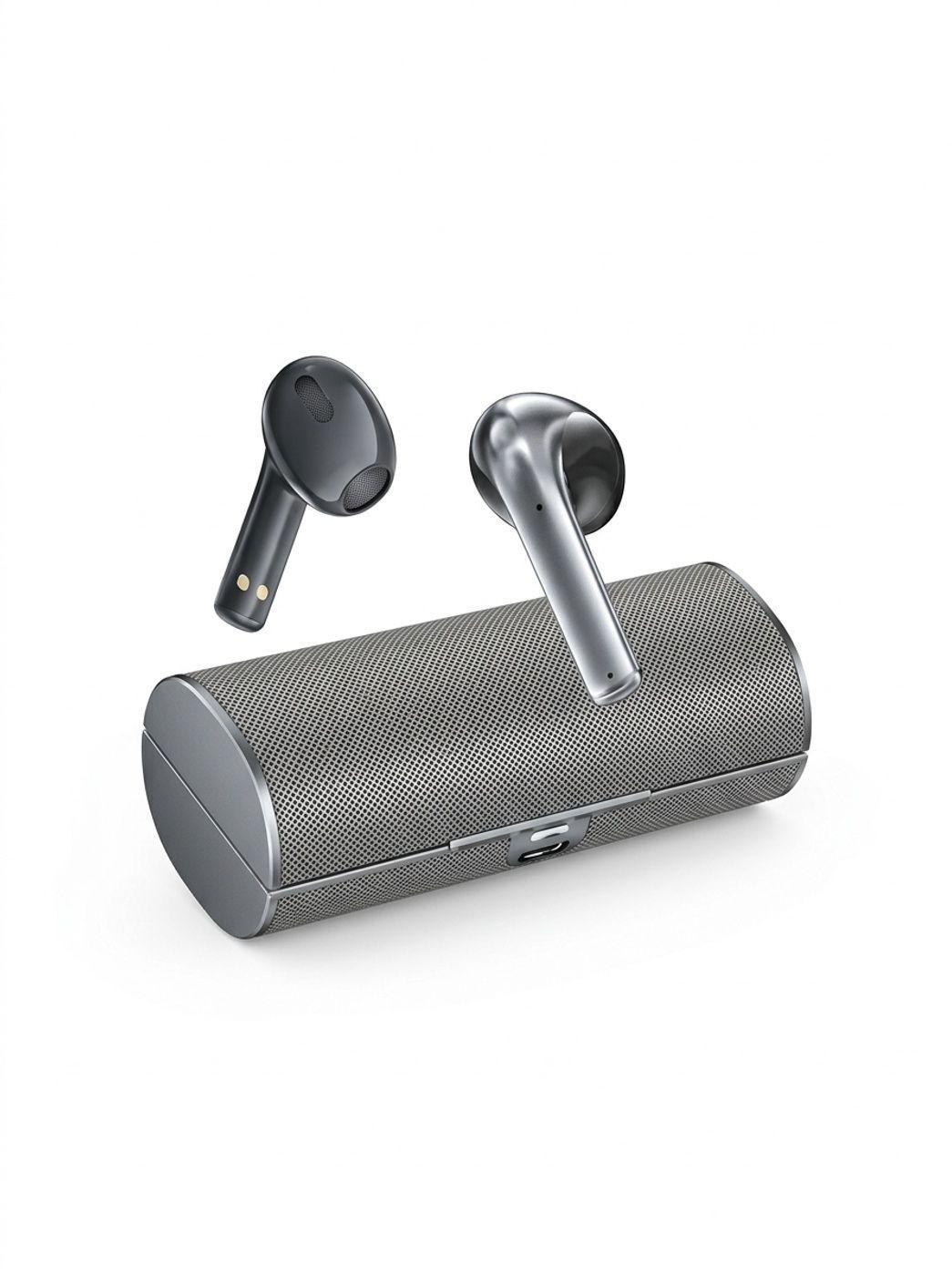 Audifonos Ezra Con Estuche Parlante Bluetooth Auriculares Port til-0