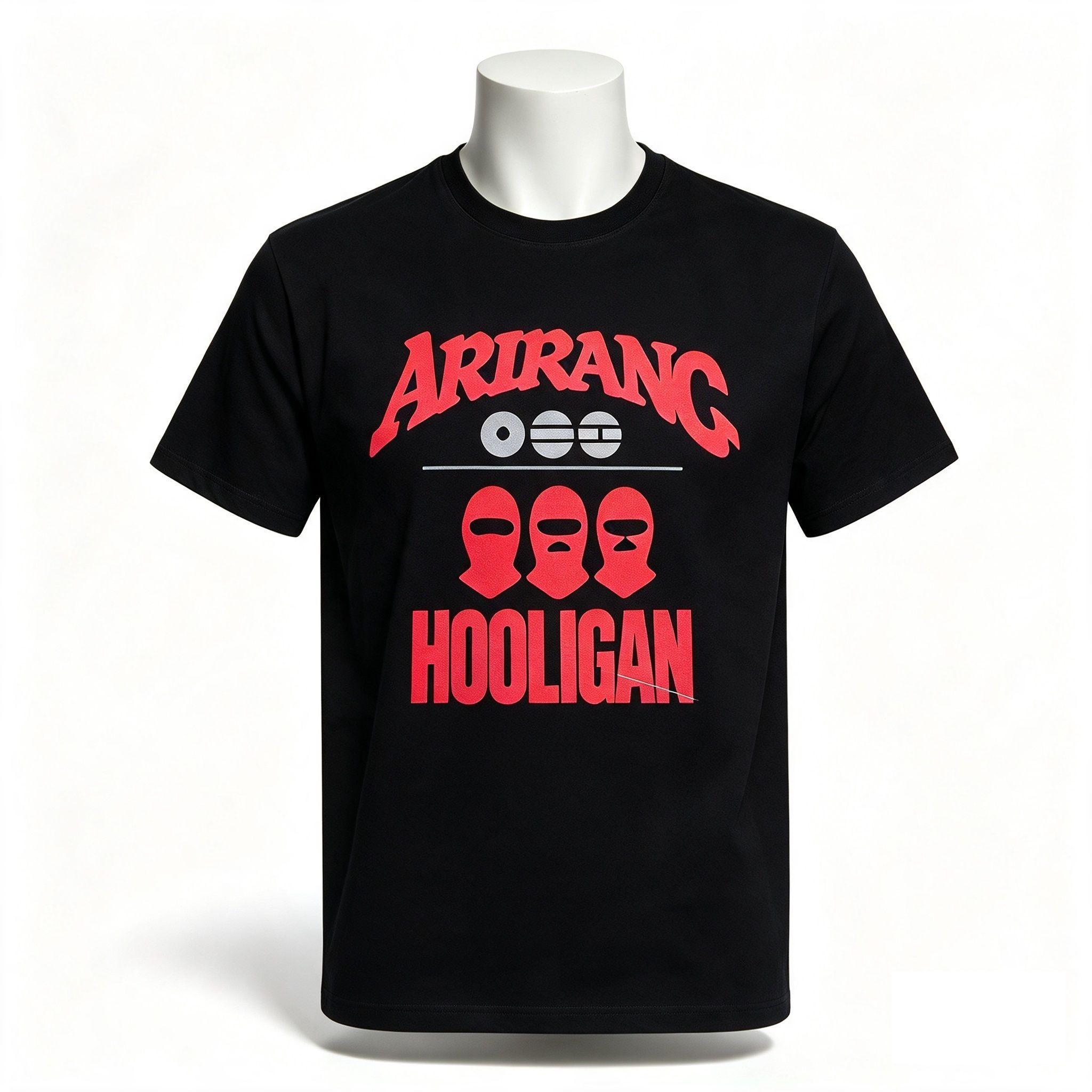 Polera De BTS Arirang Hooligan K pop Estampada-0