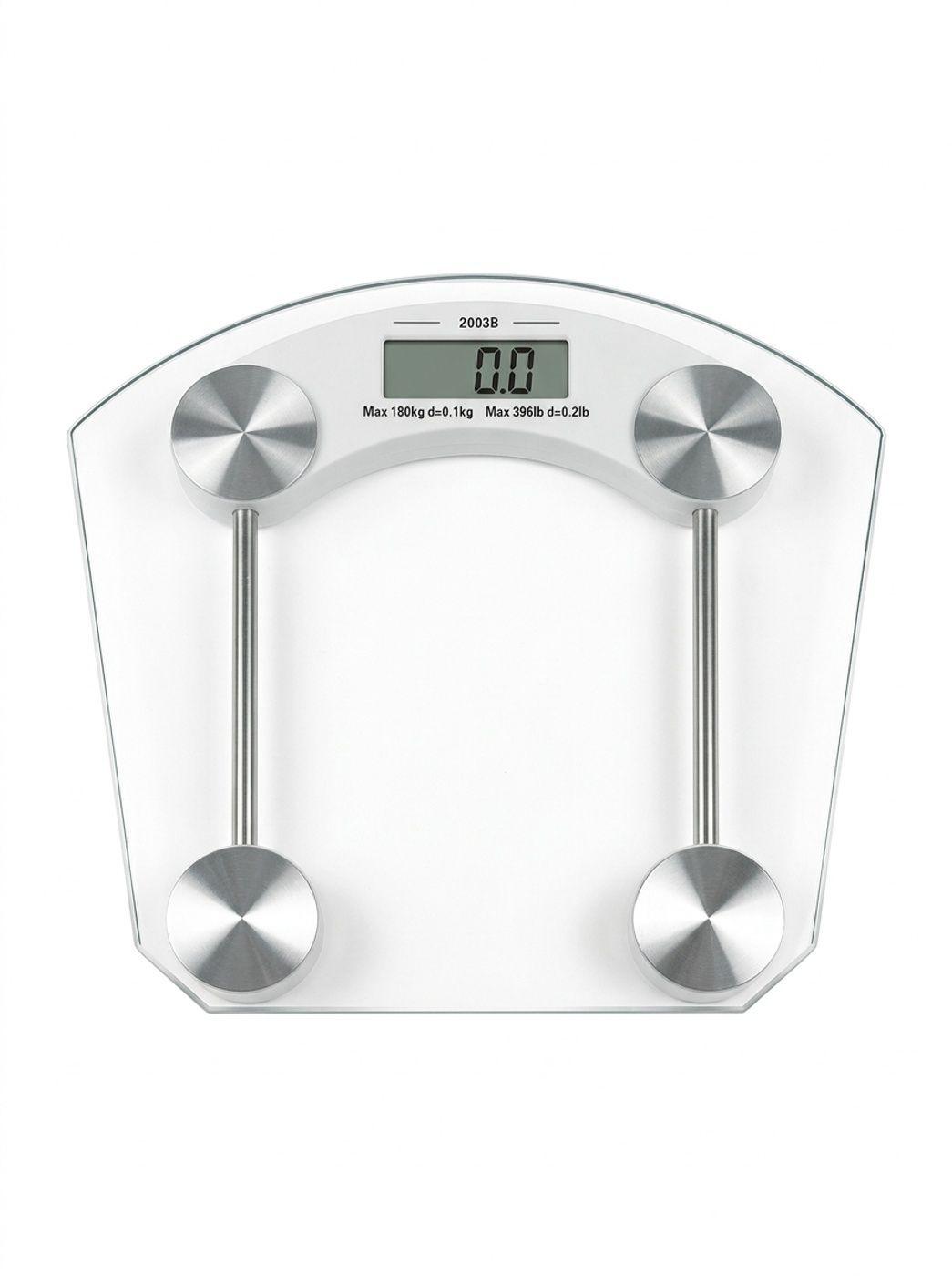 Balanza digital de ba o superficie de vidrio templado 150kg-1