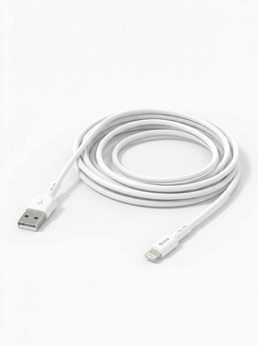 Cable Usb A Lightning 3 Metros Carga Y Datos-0