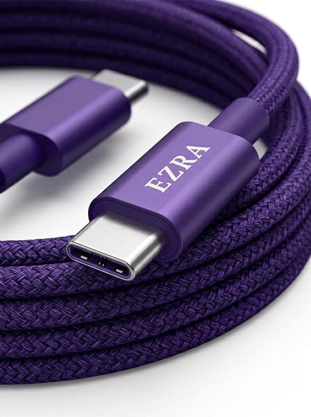 Cable Usb C A Usb C Ezra Carga Rapida 60w 2 Metros-2