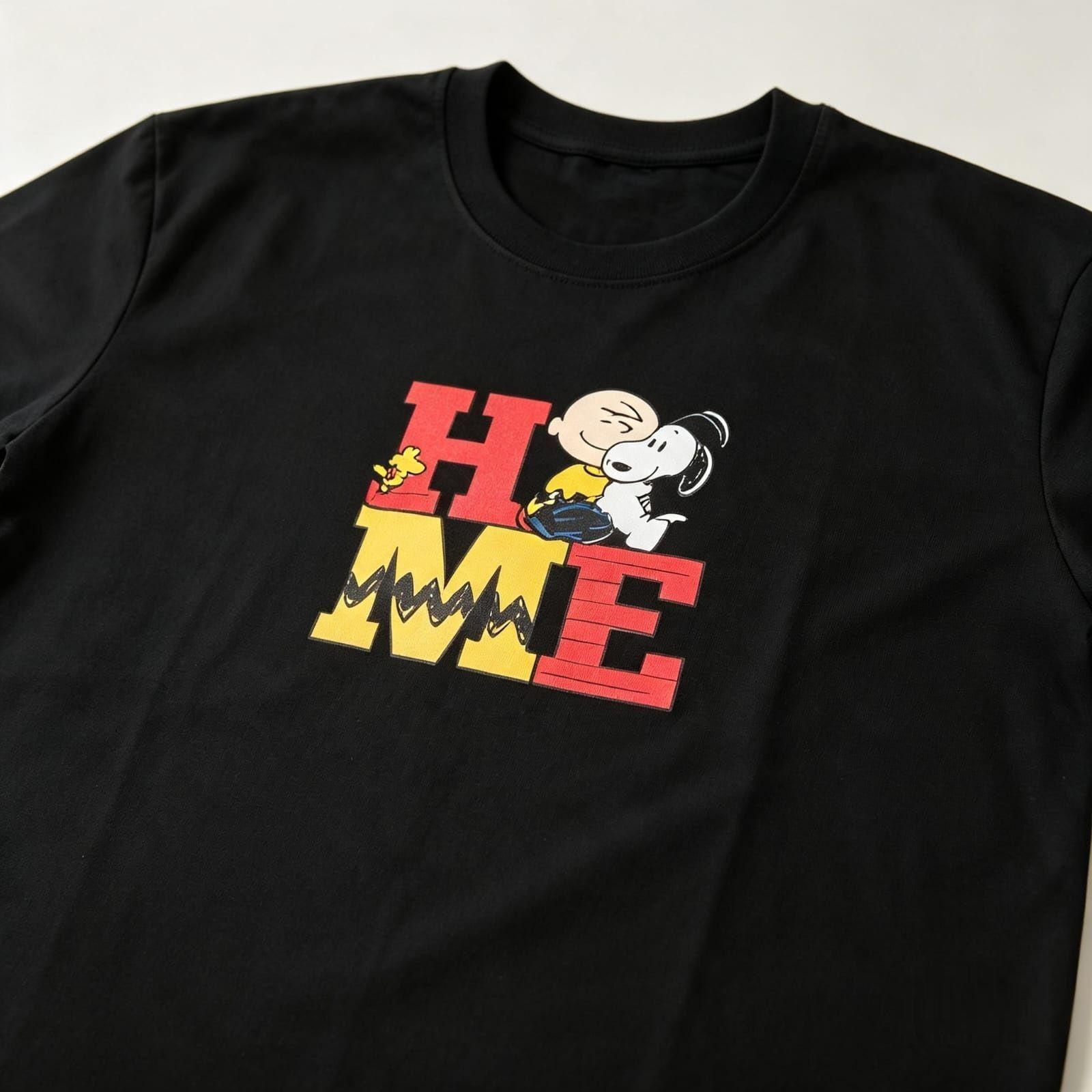 Polera Snoopy Charlie Brown Peanuts Algodon Estampado-2