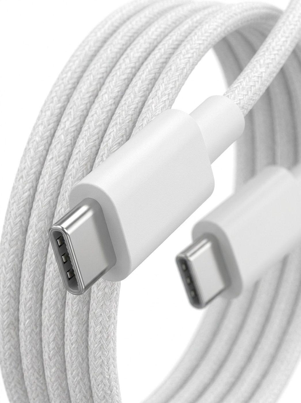 Cable Usb Tipo C A Tipo C 60w Carga R pida Trenzado 1m-1