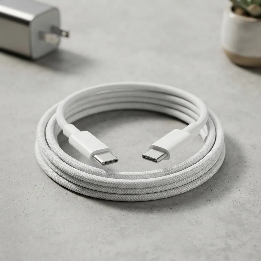 Cable Usb Tipo C A Tipo C 60w Carga R pida Trenzado 1m-3