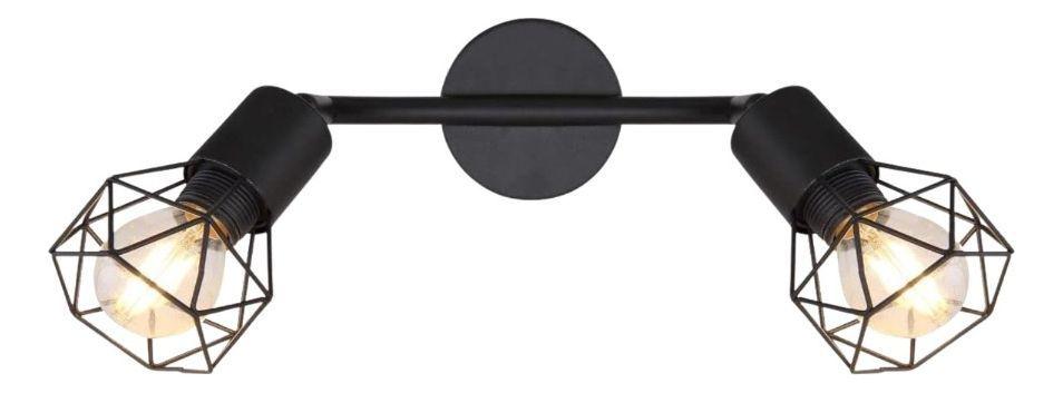 Lámpara Techo Decorativa 2 Focos Orientables Pared Jhn-1