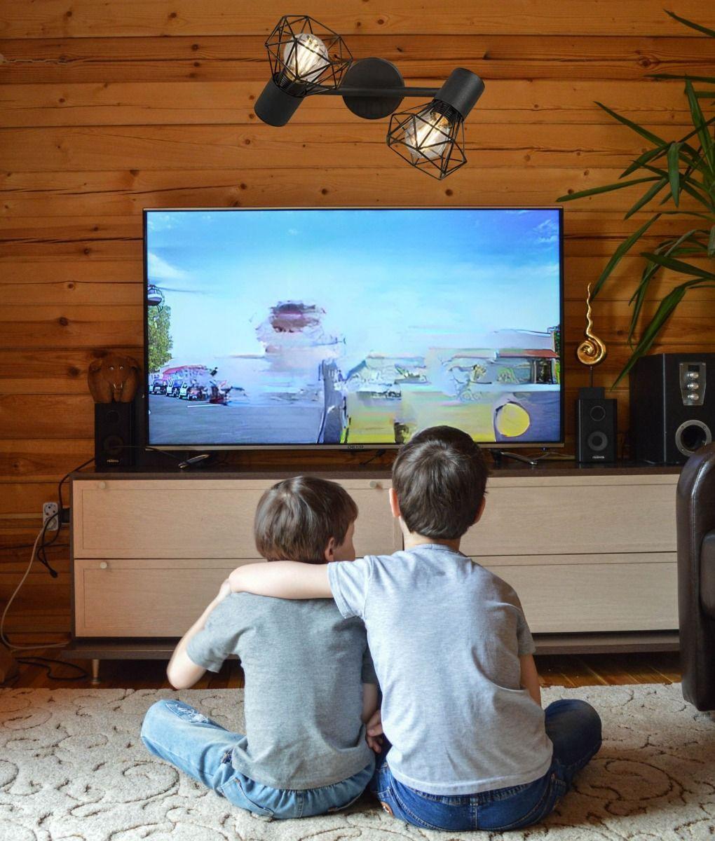 Lámpara Techo Decorativa 2 Focos Orientables Pared Jhn-4