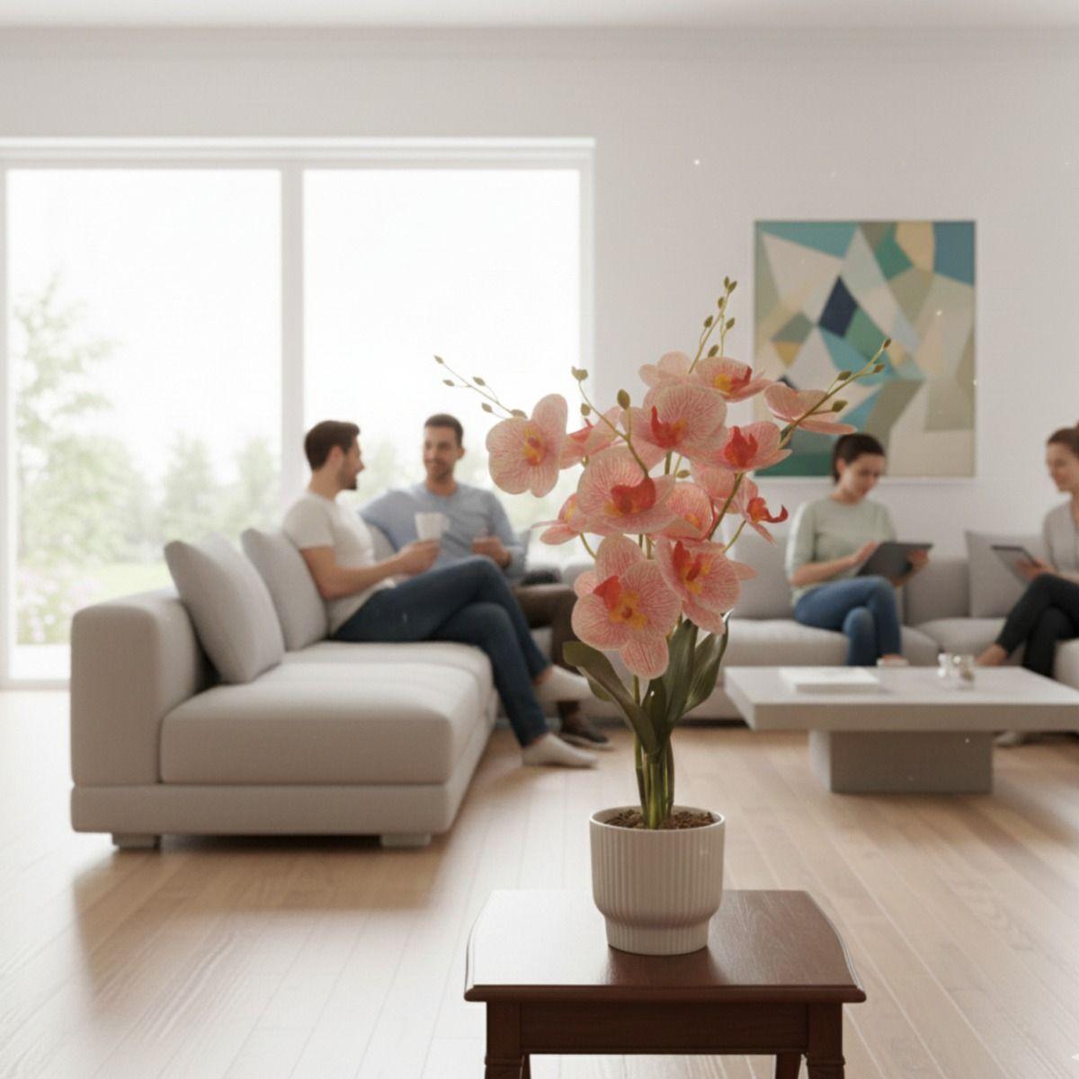 Planta Decorativa Artificial Arreglo Elegancia Floral Jhn-2