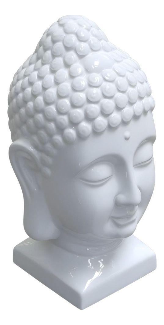 Estatua Adorno Decorativo Cabeza Buda Figura Versátil Jhn-2