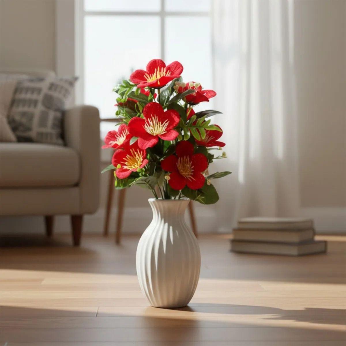 Set 3 Ramo Floral Artificial Elegante Vitalidad Infinita Jhn-5