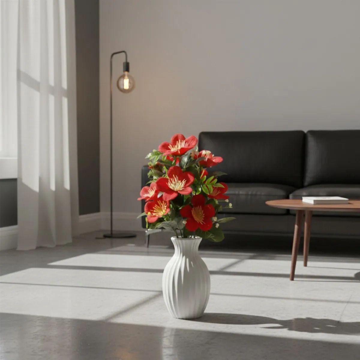 Set 3 Ramo Floral Artificial Elegante Vitalidad Infinita Jhn-6