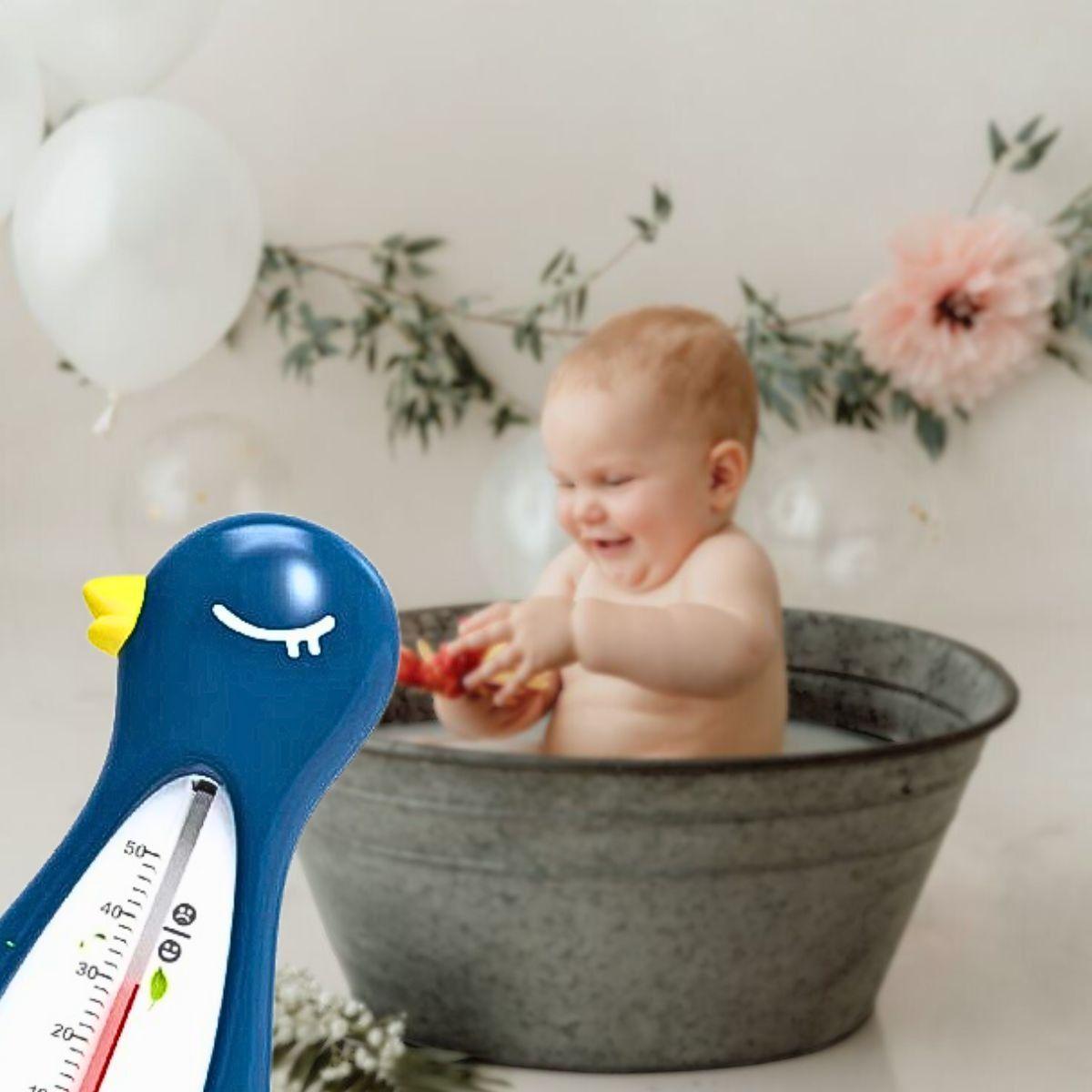 Set 3 Termometro Ducha Agua Baño Diseño Pato Niños Lau-8