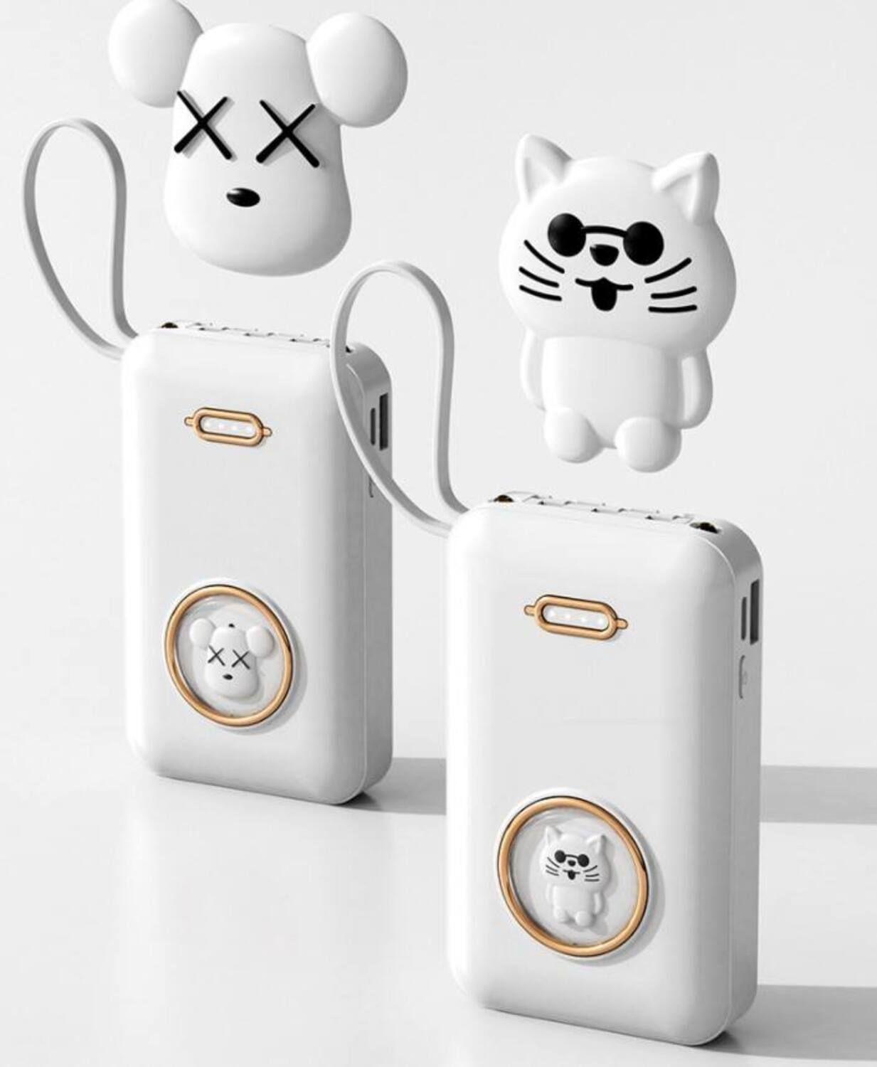 Cargador Power Bank 20000 mAh Cartoon Portatil USB Lau-2