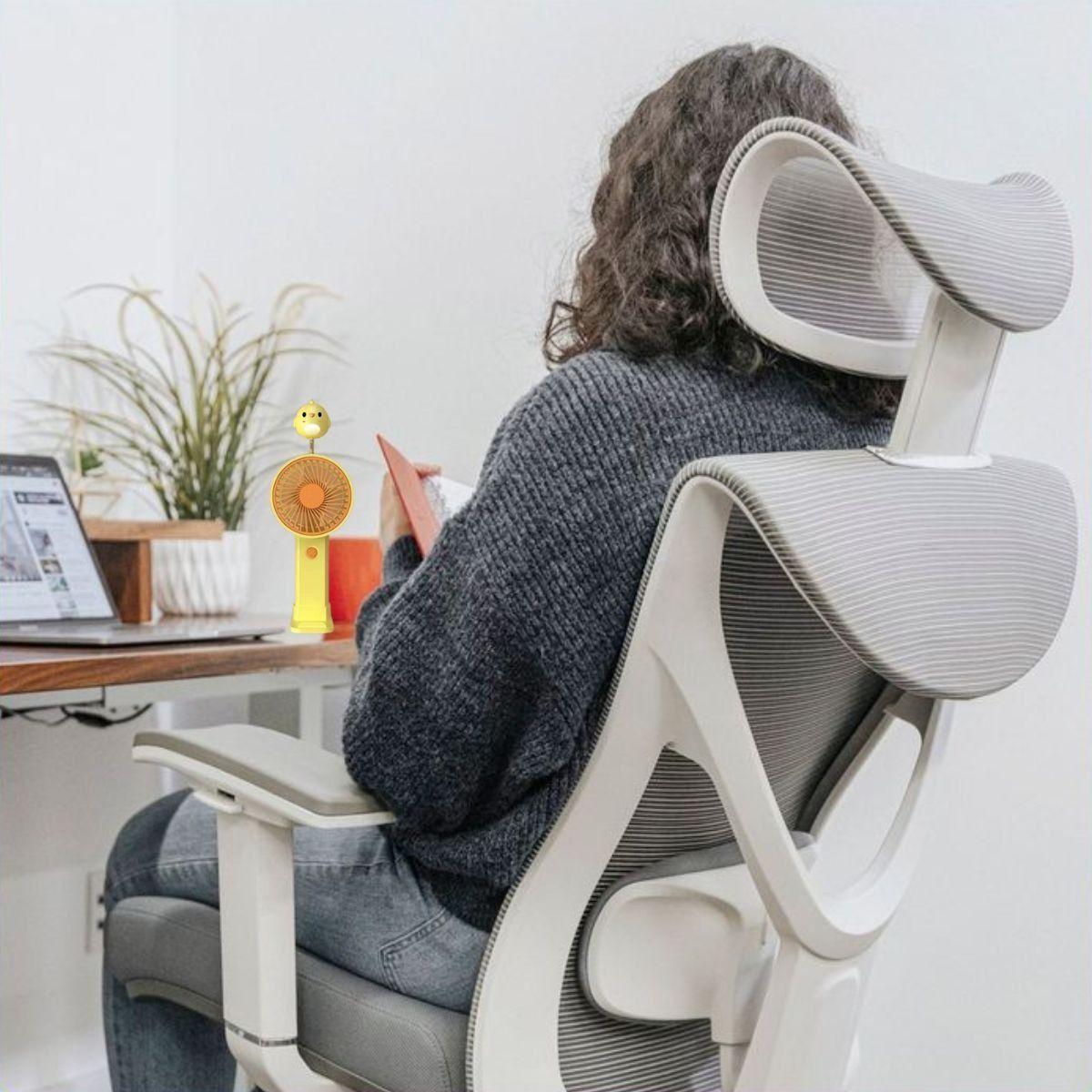 Mini Ventilador Recargable Portátil Mano Compacto Lau-1