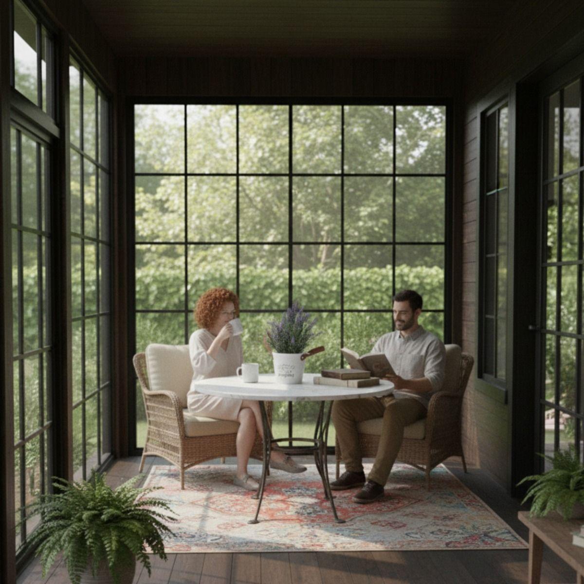 Set 2 Planta Artificial Decorativa Lavanda Encanto Jhn-2