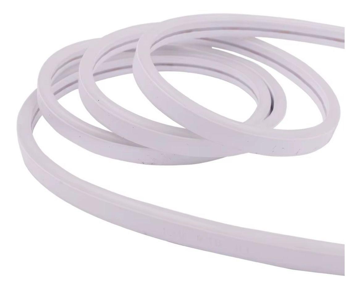 Tira Cinta Neon Flex Luz LED Decorativa RGB 5m Jhn-2