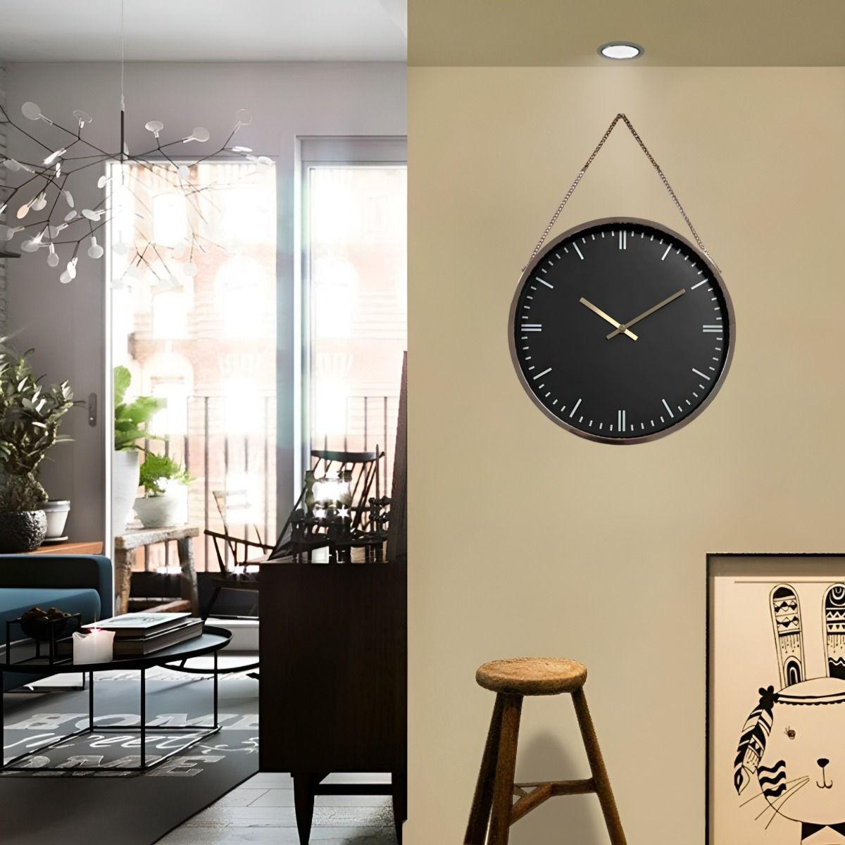 Reloj Pared Analógico Decorativo Moderno Elegante Jhn-2