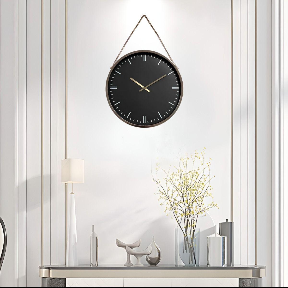 Reloj Pared Analógico Decorativo Moderno Elegante Jhn-6