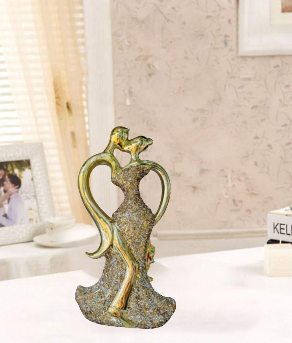 Estatua Adorno Pareja Abstracta Figura Decorativa Jhn-5