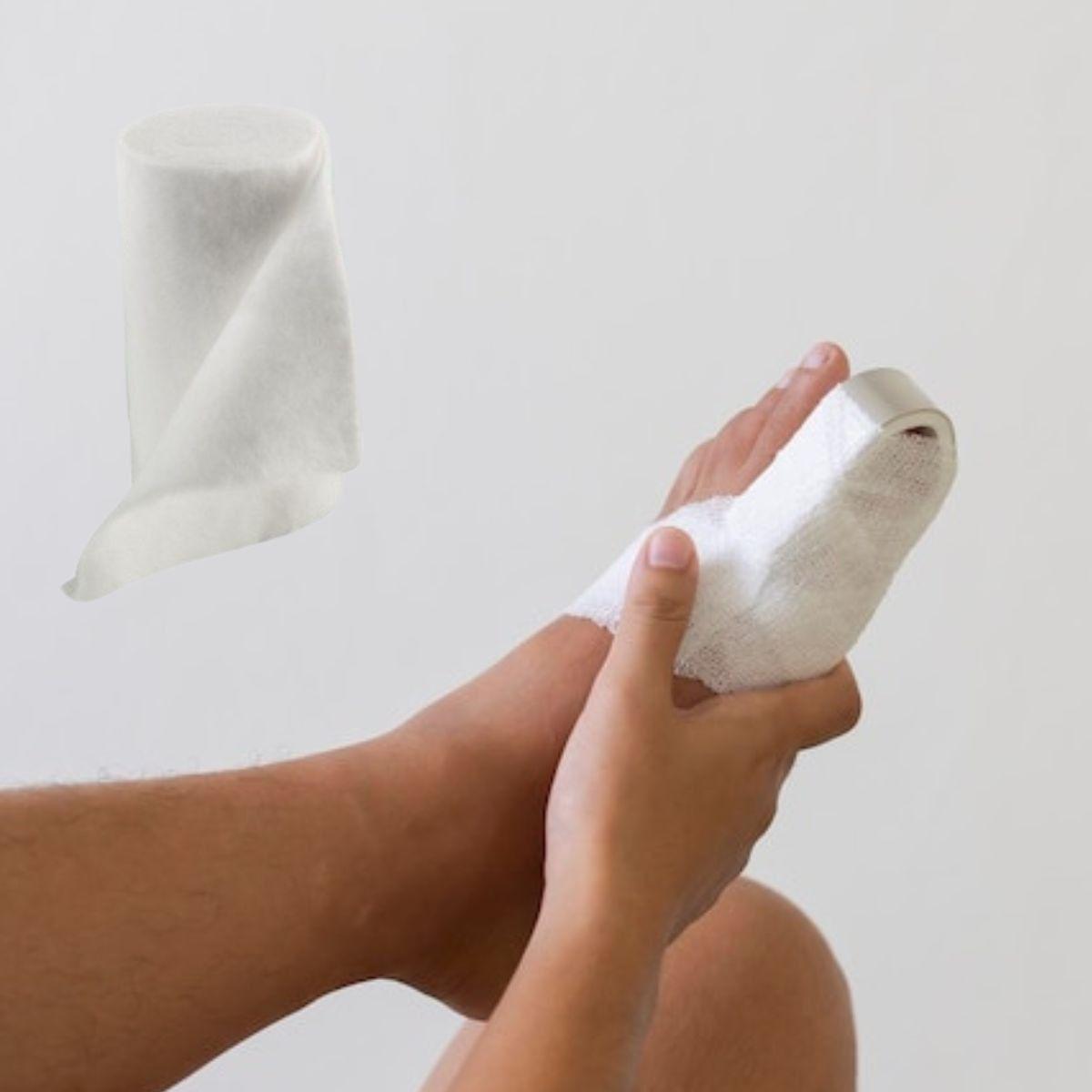 VENDA YESO MEDICA NO ADHESIVA HIPOALARGENICA RESISTENTE LAU-7