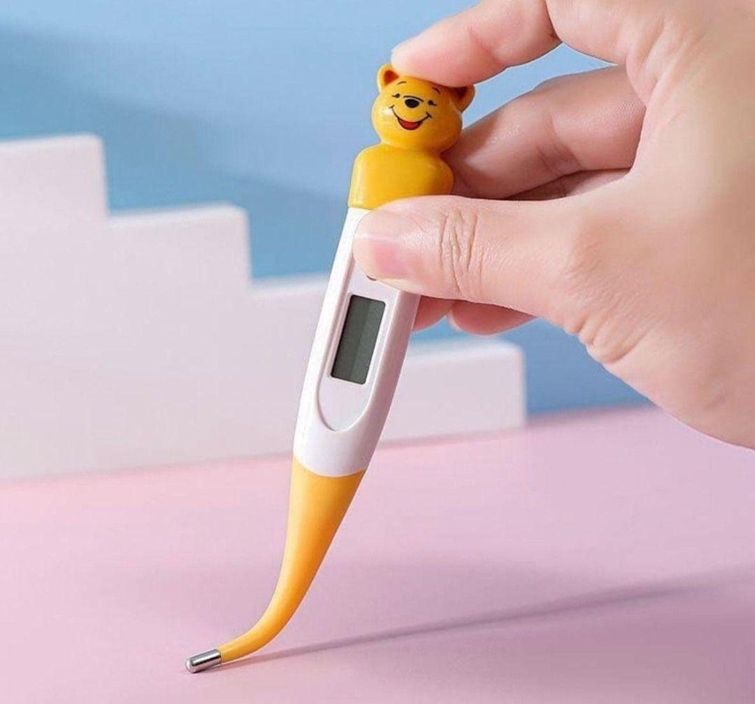 Set 4 Termometros Digital LCD Dibujos Bebes Hogar Lau-1