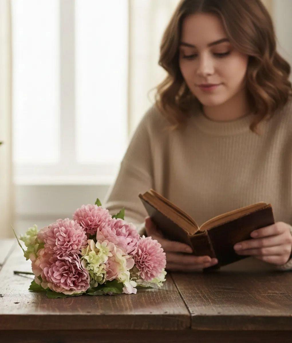 Ramo Decorativo Artificial Elegancia Floral Atemporal Jhn-5