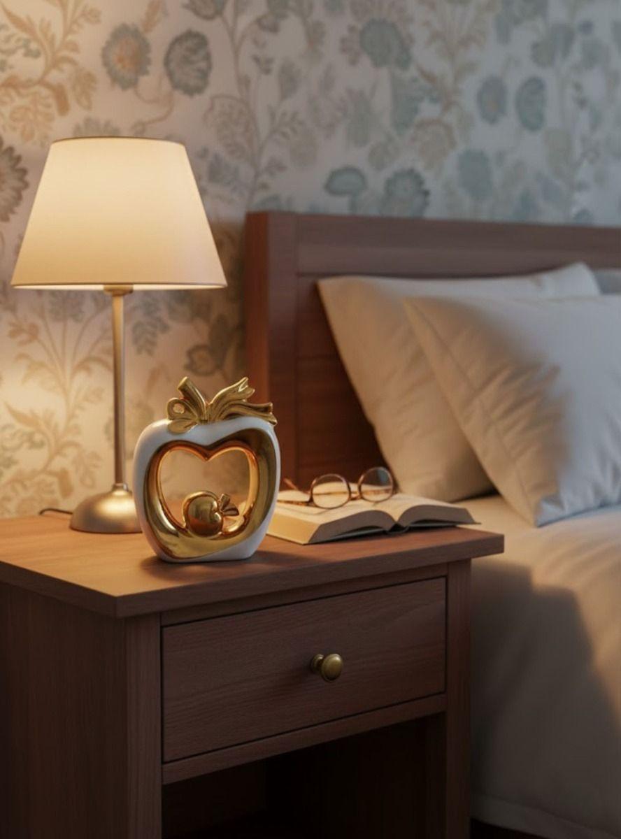 Figura Decorativa Manzana Minimalista Adorno Estatua Jhn-8