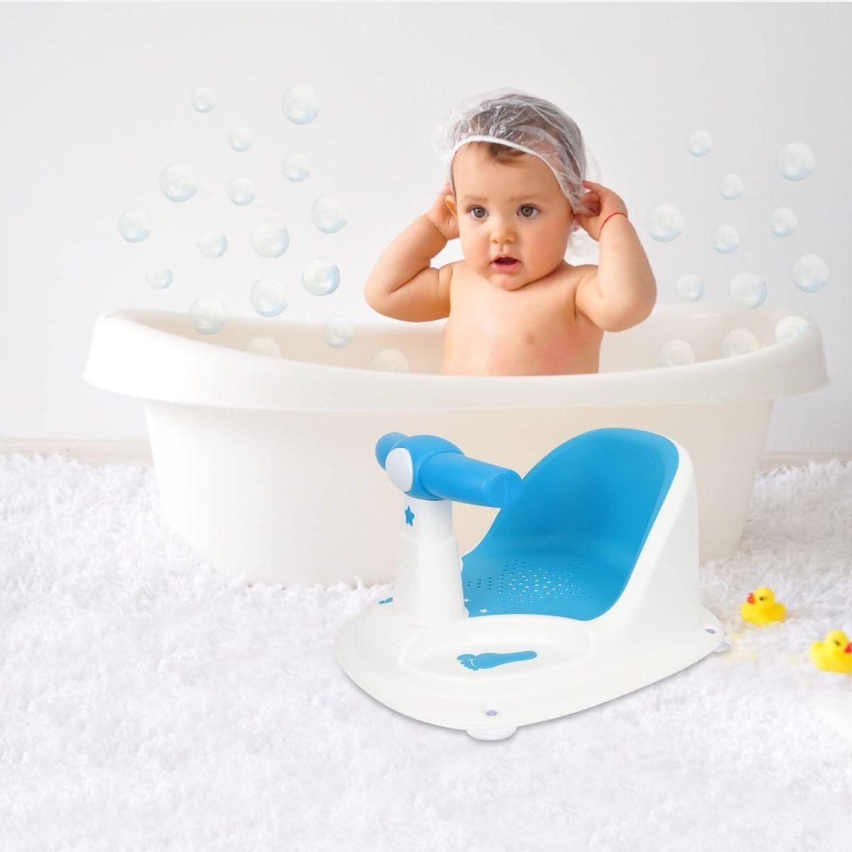 SILLA DE TINA BAÑERA ASIENTO RESPALDO ERGONOMICO BEBES LAU-3