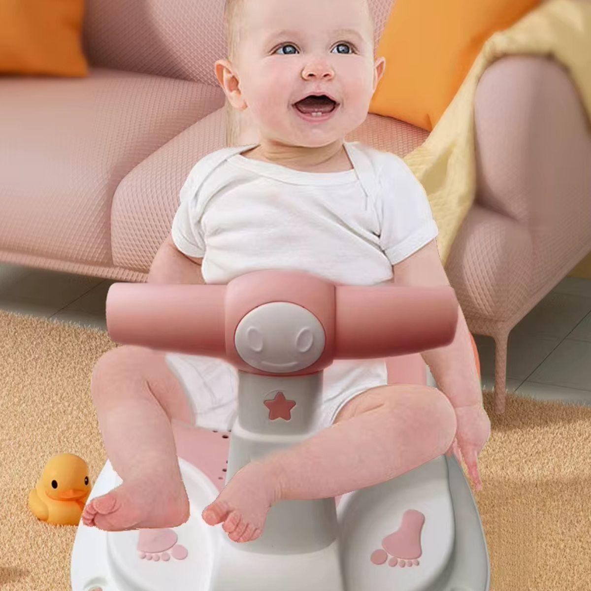 SILLA DE TINA BAÑERA ASIENTO RESPALDO ERGONOMICO BEBES LAU-6