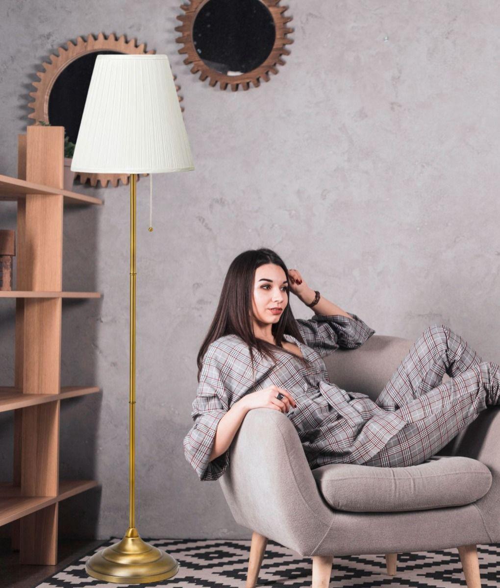 Lámpara Pie Decorativa Alta Piso Minimalista Hogar Jhn-7
