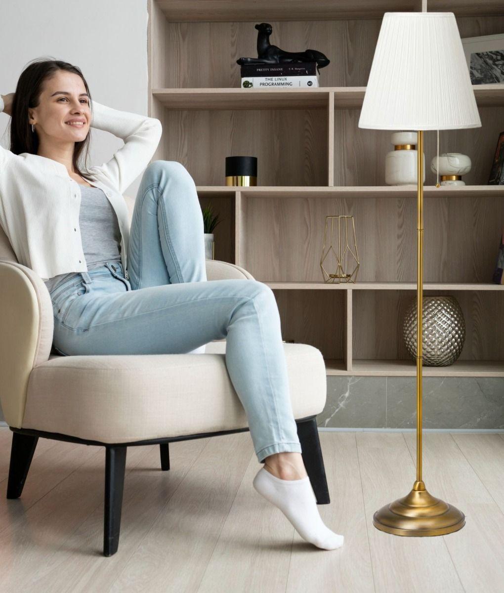 Lámpara Pie Decorativa Alta Piso Minimalista Hogar Jhn-9