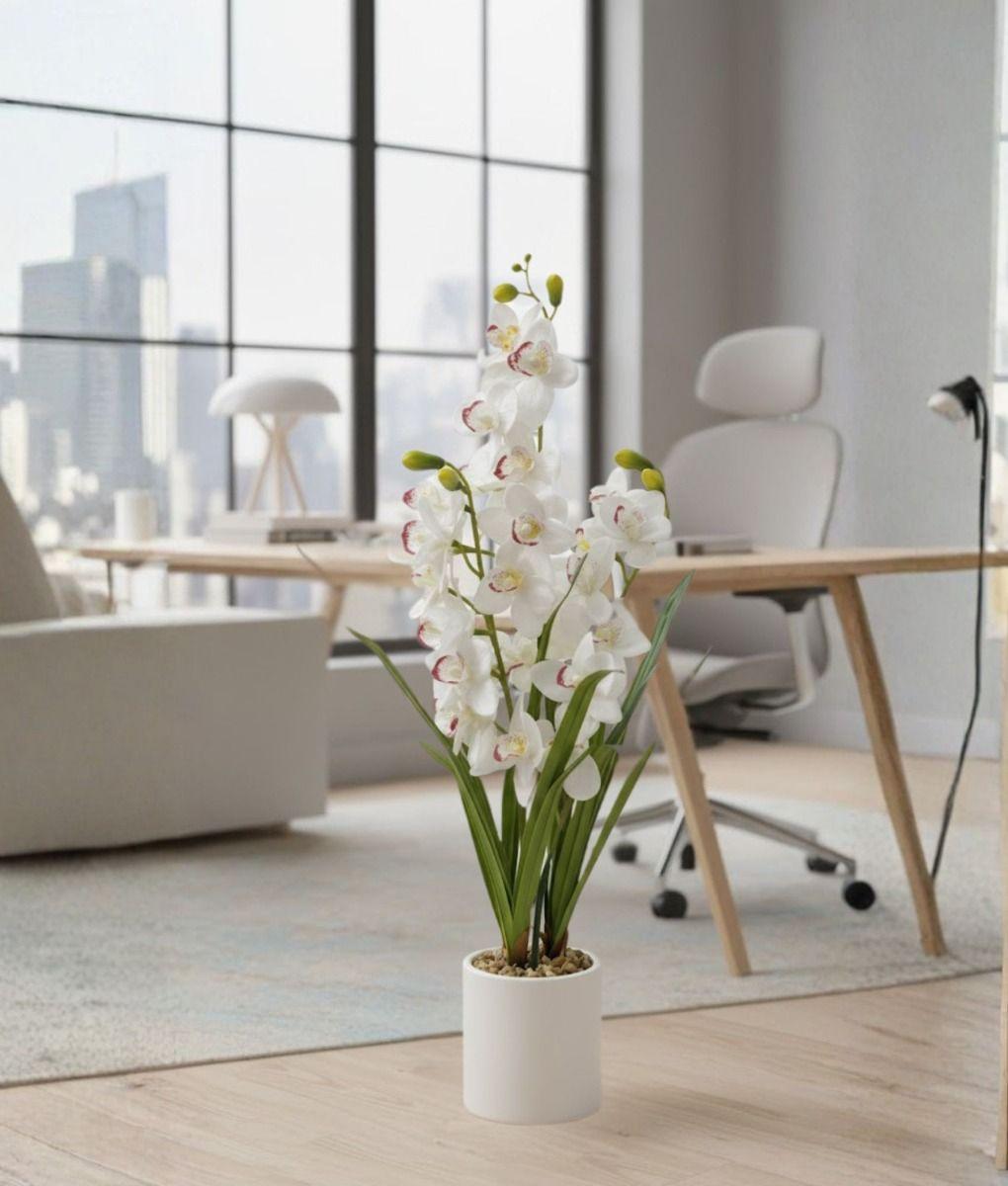 Planta Artificial Decorativa Orquídea Elegante Adorno Jhn-5